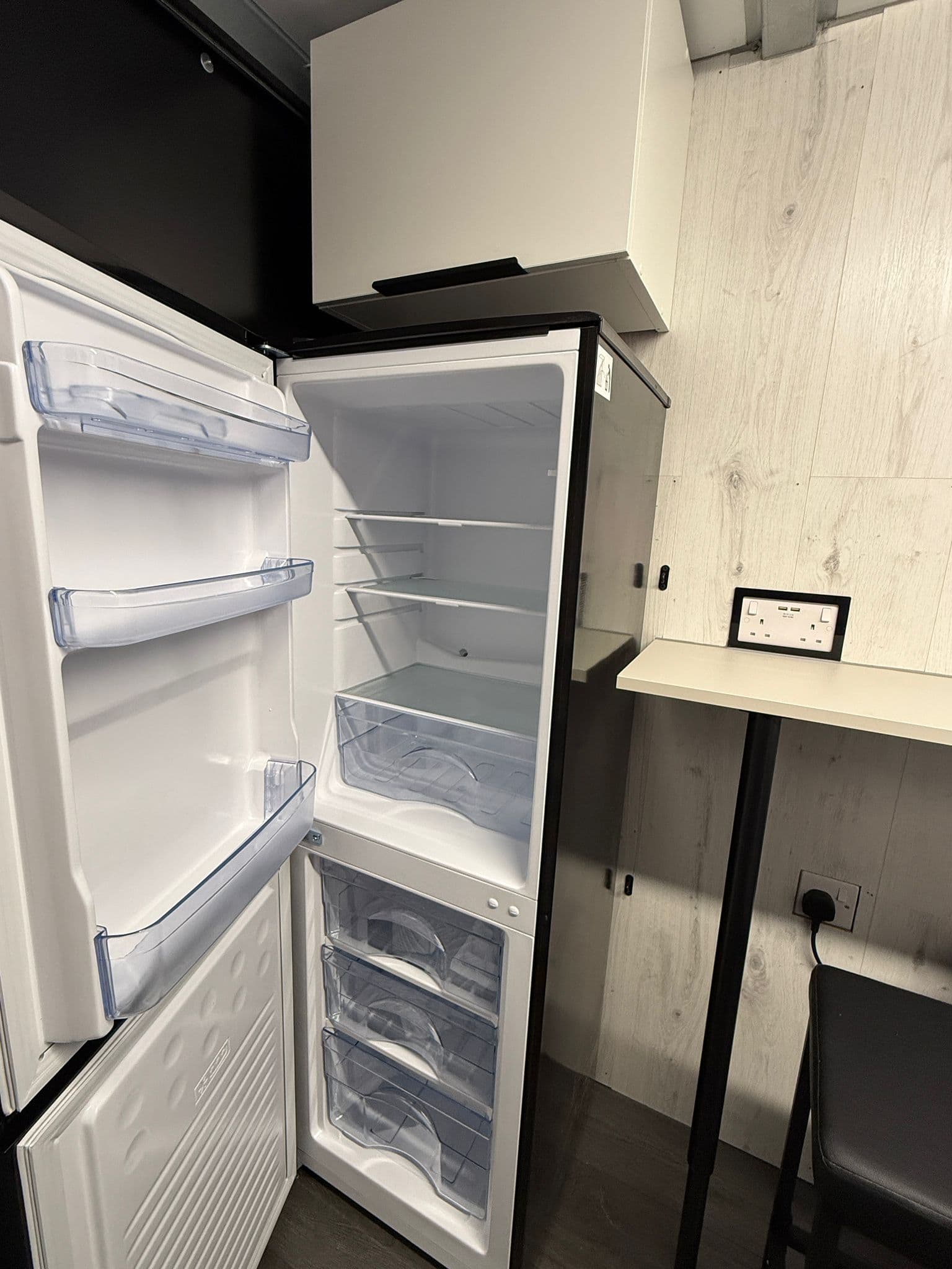 Kitchen installed outside home