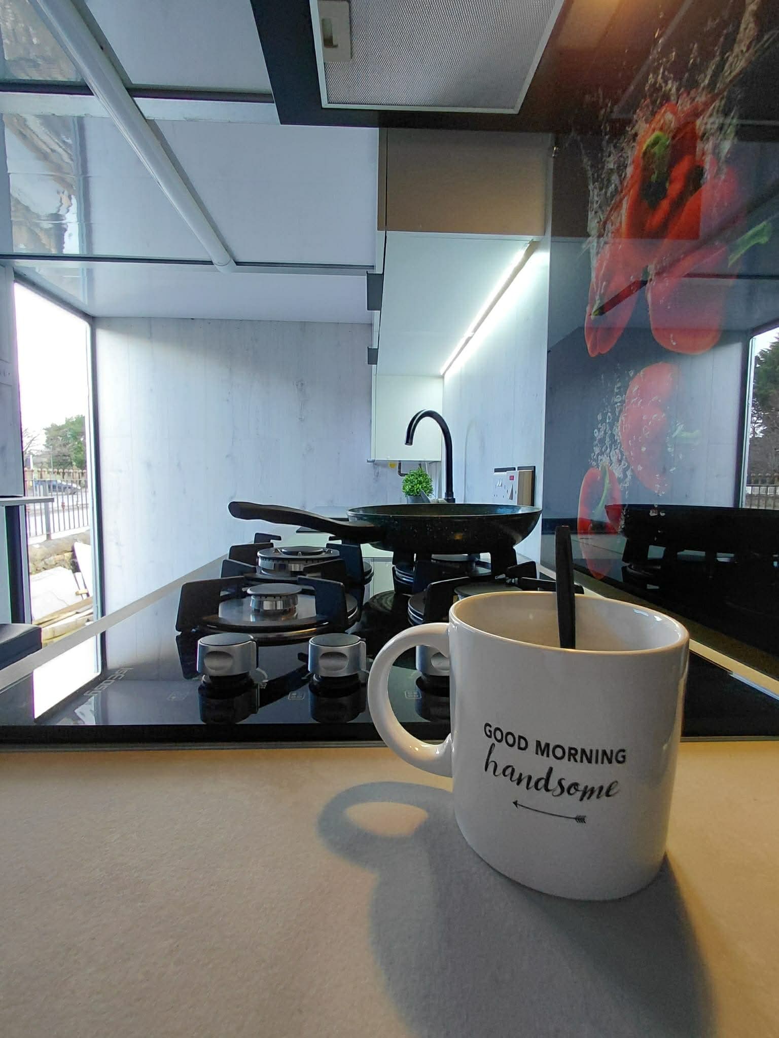 Fully equipped mobile kitchen